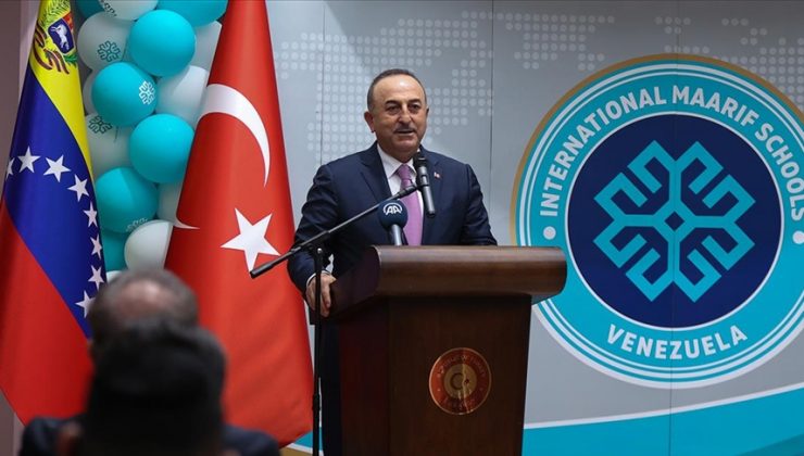 Bakan Çavuşoğlu: Maarif Vakfımızla gurur duyuyoruz