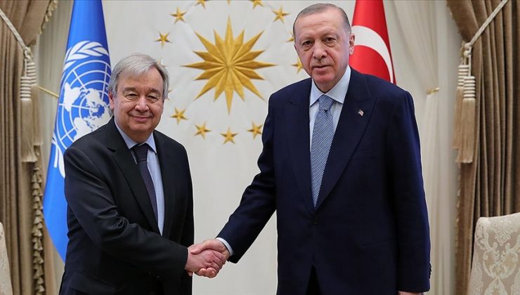 Erdoğan, BM Genel Sekreteri Guterres ile görüştü