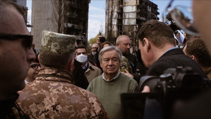 Ukrayna: Rusya Kiev’i BM Genel Sekreteri Guterres’in ziyareti sırasında vurdu
