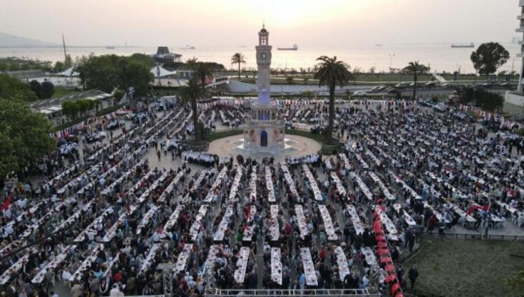 AK Parti İzmir’den 20 bin kişilik iftar