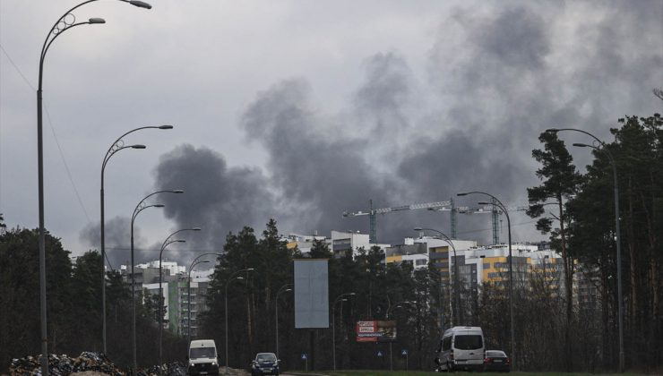Rus ordusu Ukrayna’nın başkenti Kiev’i bombalıyor!
