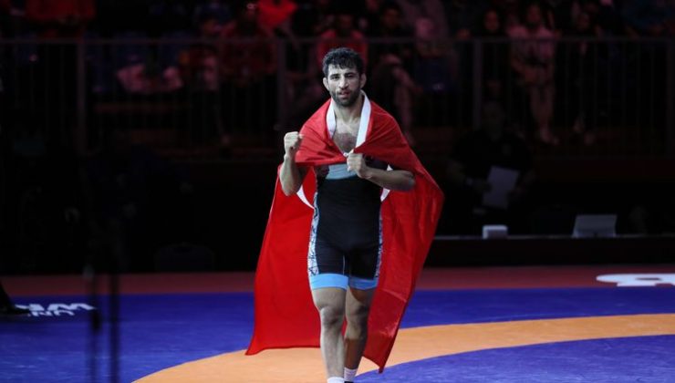 Milli güreşçi Murat Fırat Avrupa şampiyonu