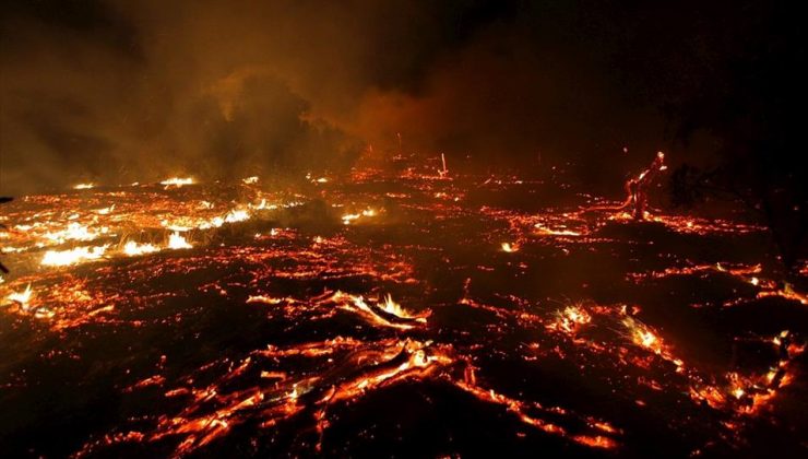 Muğla’da çıkan orman yangınına müdahale ediliyor