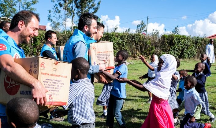 Kenya’da 6 bin gıda paketi dağıtıldı