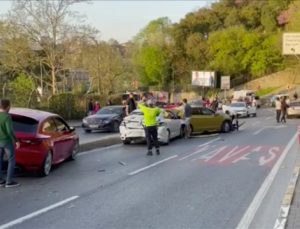 Sarıyer’de Sürücüsüz İETT otobüsü 15 araca çarptı