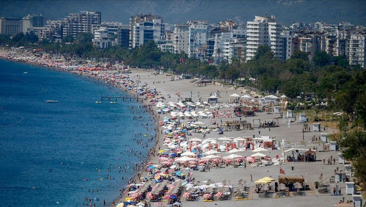 Antalya’ya gelen turist sayısı 1 milyonu geçti