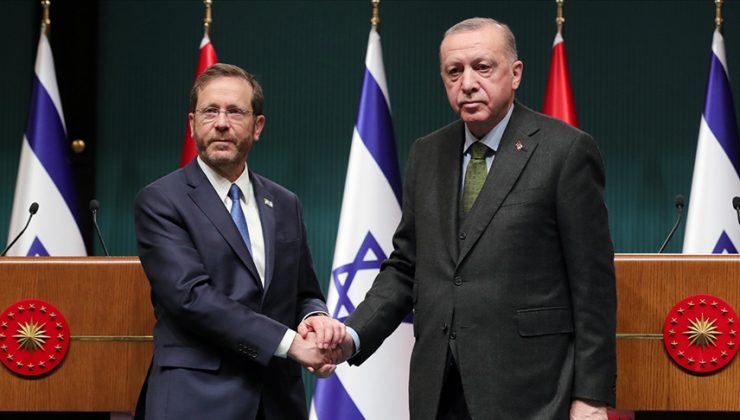Cumhurbaşkanı Erdoğan, İsrail Cumhurbaşkanı Herzog ile telefonda görüştü