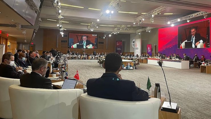 Hazine ve Maliye Bakanı Nebati, G20 Maliye Bakanları Toplantısı’na katıldı