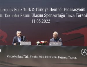 Türkiye Hentbol Federasyonu ile Mercedes-Benz Türk arasında sponsorluk anlaşması imzalandı