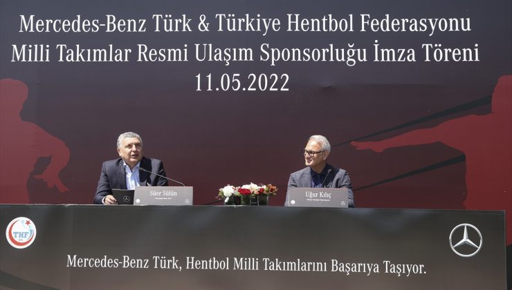 Türkiye Hentbol Federasyonu ile Mercedes-Benz Türk arasında sponsorluk anlaşması imzalandı