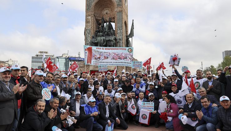 Türkiye’de 1 Mayıs Emek ve Dayanışma Günü kutlandı