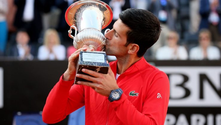 Novak Djokovic, Roma Açık’ta 6. şampiyonluğunu kazandı