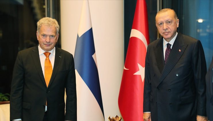 Erdoğan, Finlandiya Cumhurbaşkanı Niinistö ile görüştü