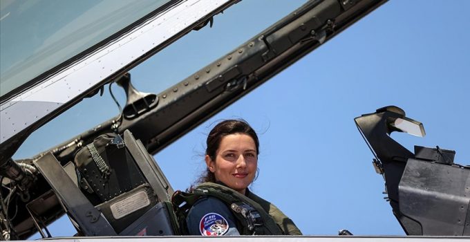 ‘Savaşan Şahin’ F-16’lar, kadın pilotların kumandasında vatanı koruyor