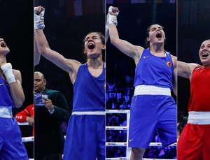Milli boksörler Çakıroğlu, Akbaş, Sürmeneli ve Demir dünya şampiyonu oldu