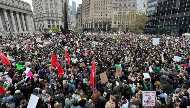 Los Angeles’ta kürtaj hakları protestosu şiddete dönüştü