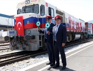 11 bin 501’inci ihracat treni törenle uğurlandı
