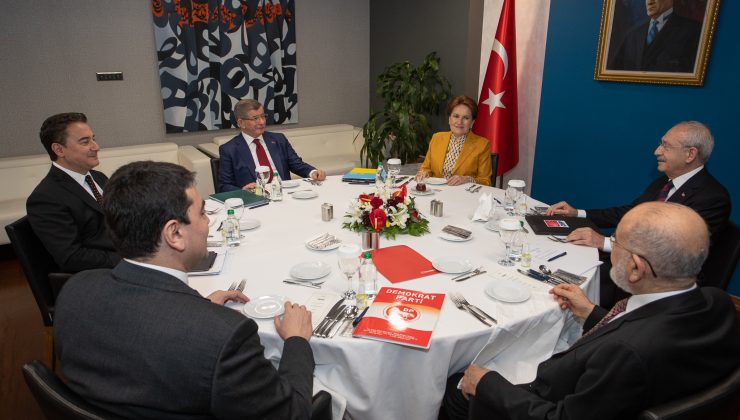 6 muhalefet liderinin paylaştığı ‘Türkiye Masası’ videosu