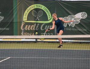 Şırnak’ın ilk uluslararası tenis turnuvası Cudi Cup başladı