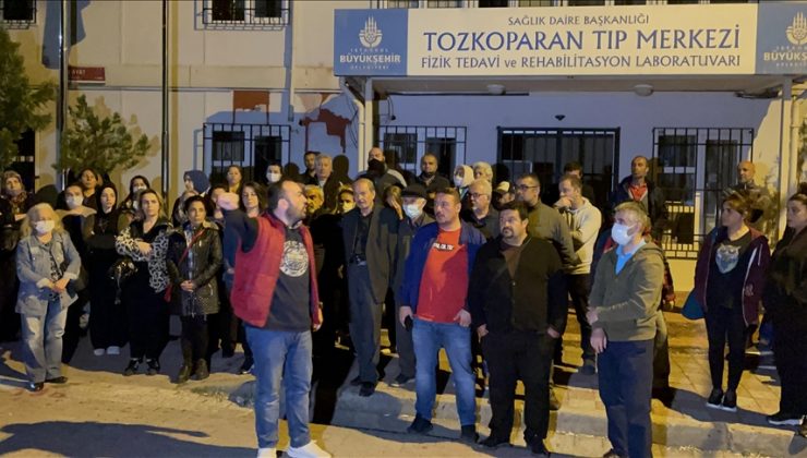 Güngören’de İBB’ye protesto