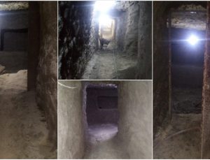 Terör örgütü YPG/PKK kazdığı tünellerin içine hücreler inşa ediyor