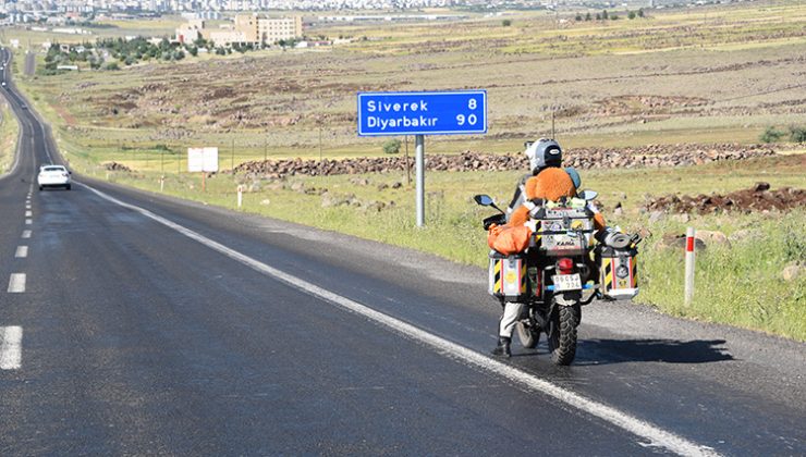 Organ bağışı farkındalığı için 37 şehri motosikletiyle dolaştı