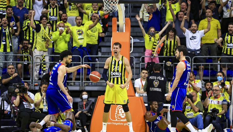 Euroleague’de Türk derbisi: Anadolu Efes, Fenerbahçe Beko’yu ağırlıyor