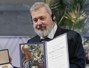 Rus gazeteci Muratov, Nobel ödülünü Ukraynalı çocuklar için 103,5 milyon dolara sattı