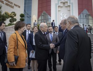 MHP Genel Başkanı Bahçeli, Muharrem İnce ile görüştü