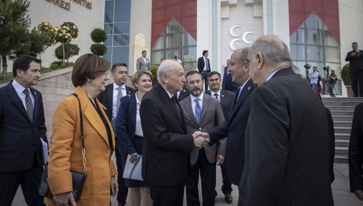 MHP Genel Başkanı Bahçeli, Muharrem İnce ile görüştü