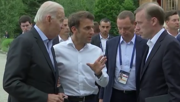 Jake Sullivan, Biden-Macron görüşmesine müdahale etti