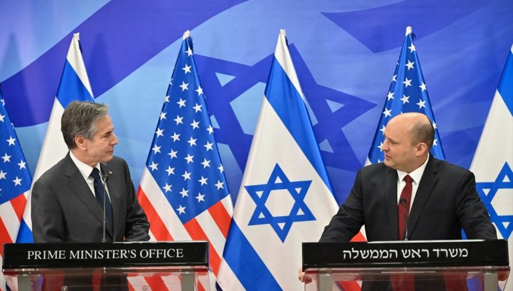 Blinken’dan görevini devredecek İsrail Başbakanı Bennett’e teşekkür