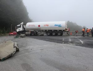 Bolu Dağı’nda facianın eşiğinden dönüldü