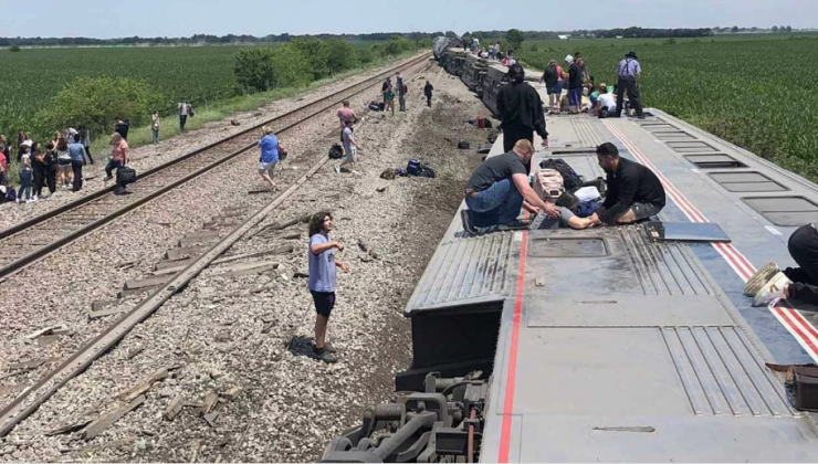 ABD’de tren kazası: 3 ölü, 40’tan fazla yaralı