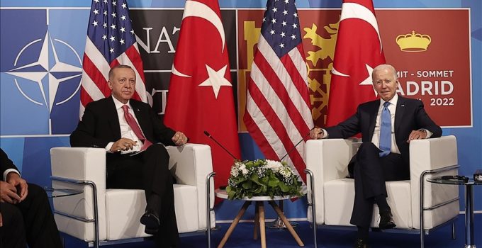 Cumhurbaşkanı Erdoğan, ABD Başkanı Joe Biden ile görüştü