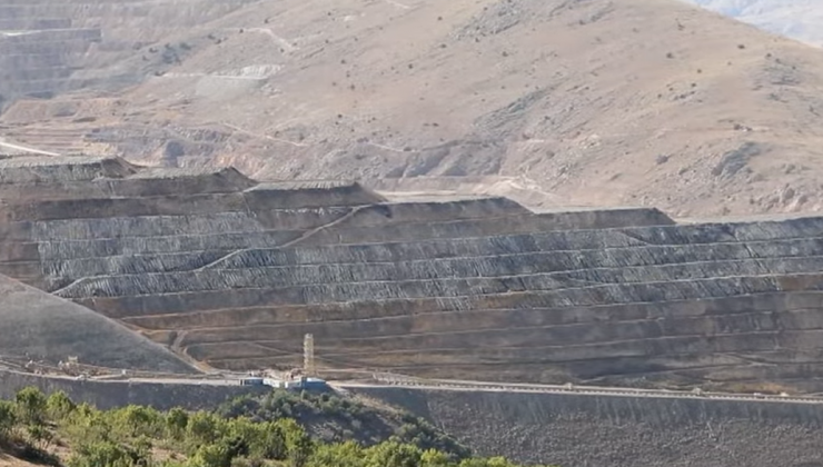 Erzincan’da çevre kirliliği yaratan altın madeninin çalışması durduruldu