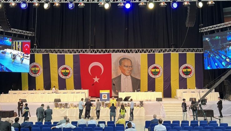 Fenerbahçe’de mali genel kurul toplantısı başladı