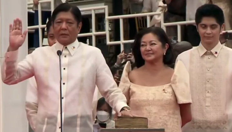 Filipinler Devlet Başkanı Ferdinand Marcos yemin etti