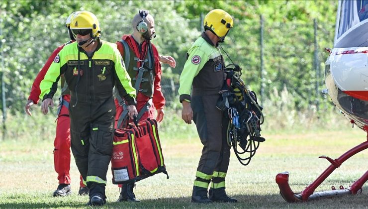 İtalya’da kaybolan helikopterden acı haber: Kurtulan olmadı