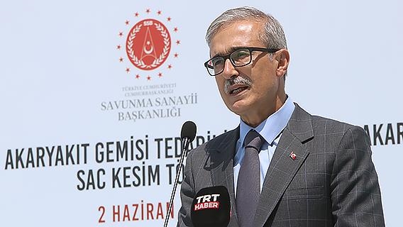 SSB Başkanı Demir: “Savaş gemisini tasarlayan, geliştiren ve üretebilen 10 ülkeden biriyiz”