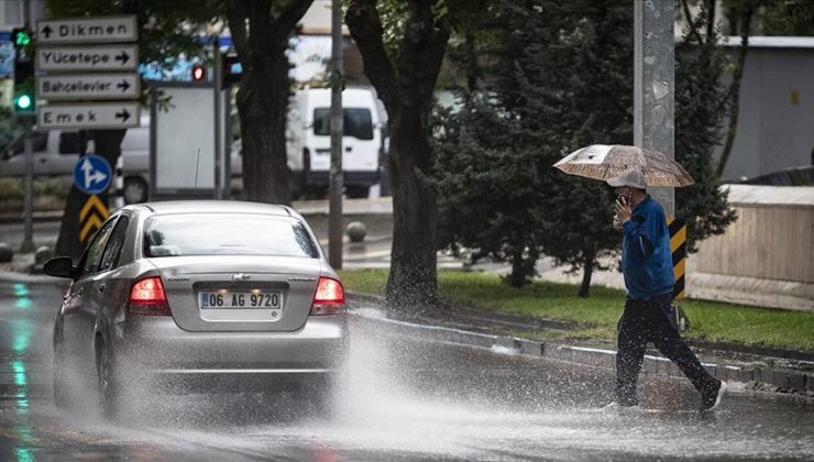 Ankara’da gök gürültülü sağanak uyarısı