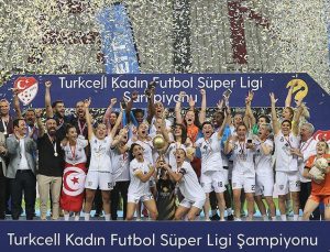 Kadınlar Süper Ligi’nde şampiyon ALG Spor!