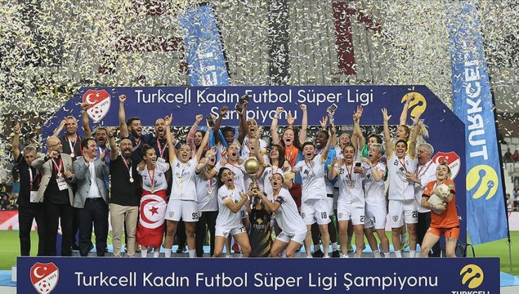 Kadınlar Süper Ligi’nde şampiyon ALG Spor!