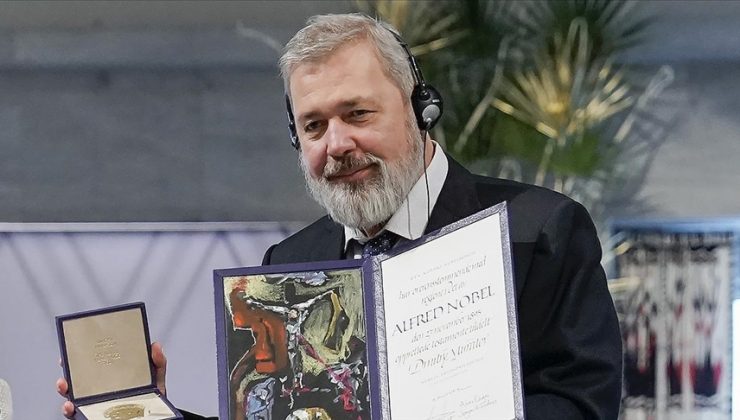 Rus gazeteci Muratov, Nobel ödülünü Ukraynalı çocuklar için sattı