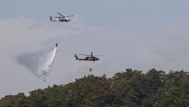 Marmaris orman yangın kontrol altına alındı, soğutma çalışmaları devam edecek