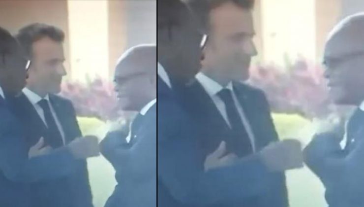 Macron ve Benin Dışişleri Bakanı viral oldu!