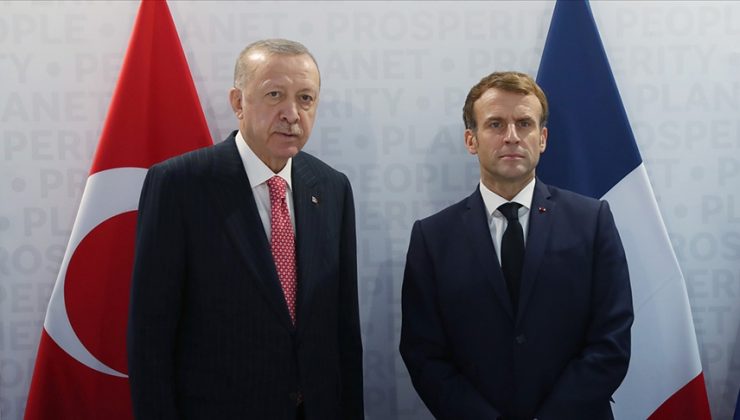 Erdoğan ve Macron arasında kritik görüşme!