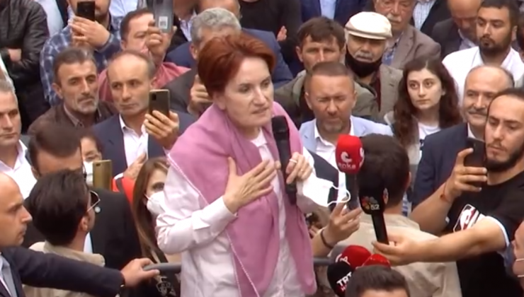 Akşener’in korumaları vatandaşlara saldırdı