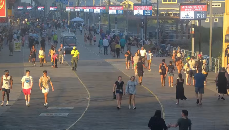 Atlantic City tahta kaldırımı ABD’nin en iyisi seçildi
