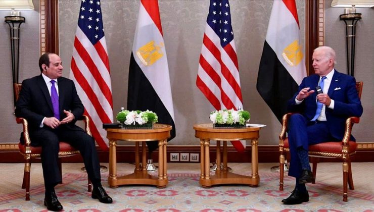 Sisi ile ABD Başkanı Biden “stratejik ortaklığı” görüştü